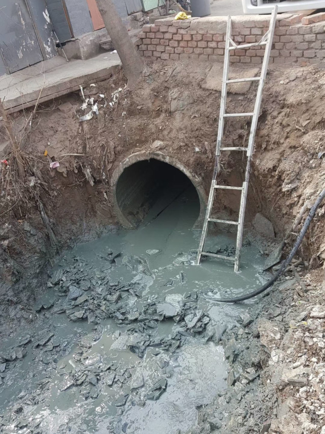 白茅湖农场管道清洗