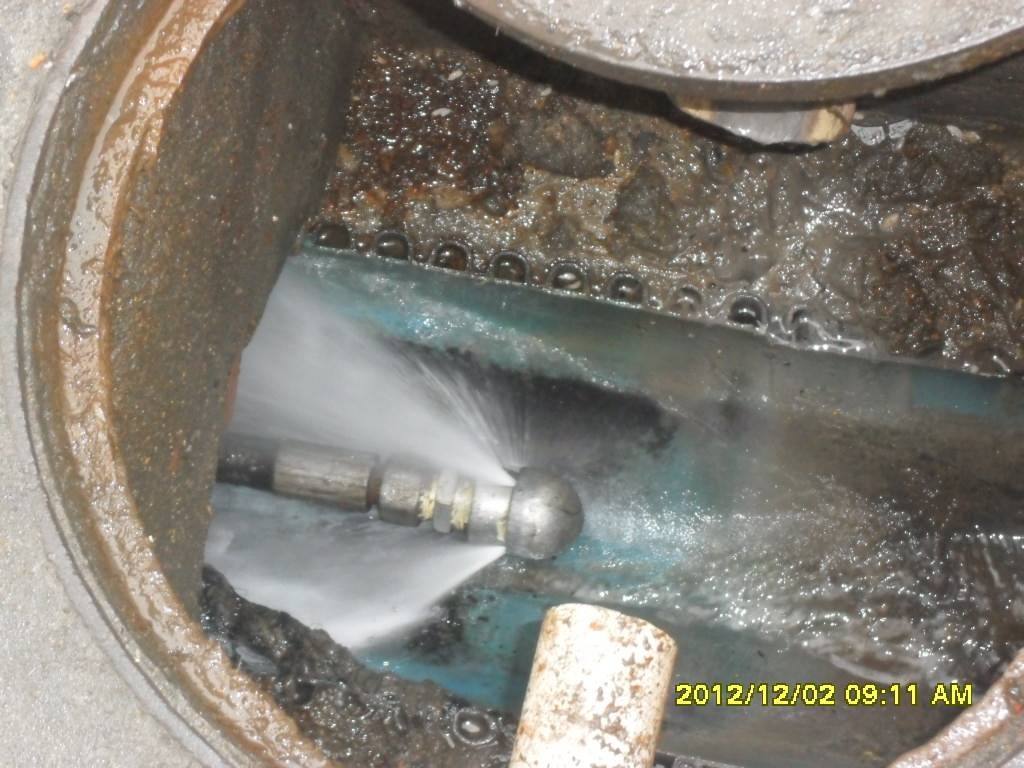 白茅湖农场污水管道高压清洗